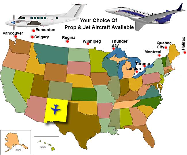 New Miexico Charter Flight Directory